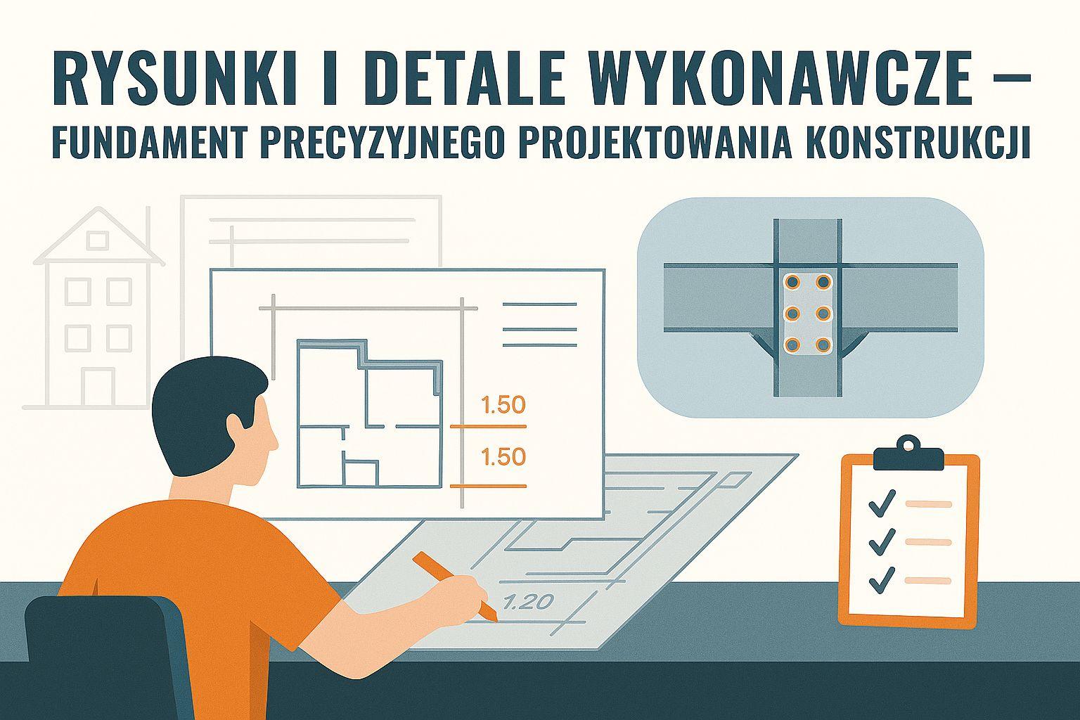 Rysunki i detale wykonawcze - grafika nagłówkowa