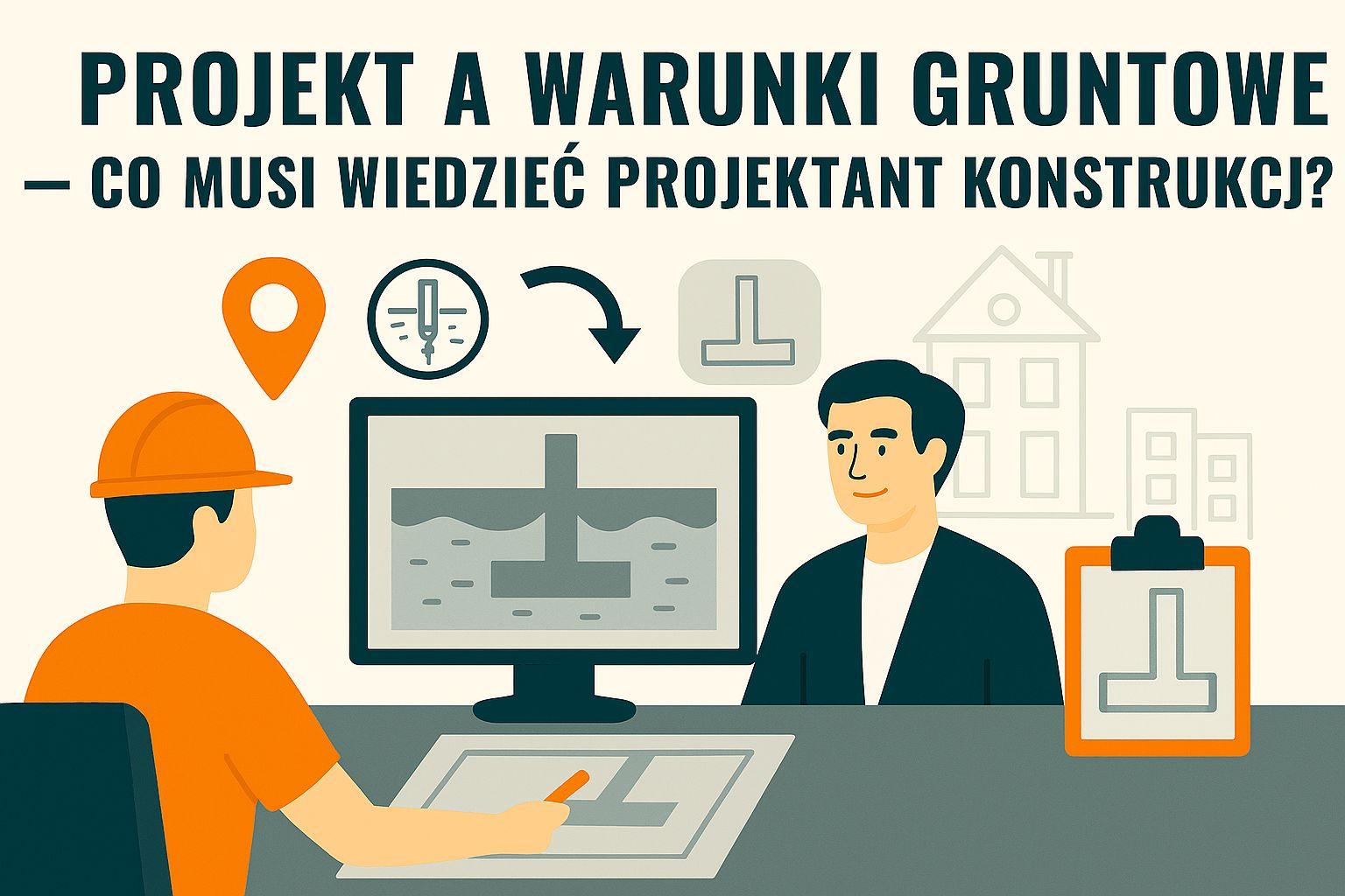 Projekt a warunki gruntowe - grafika nagłówkowa