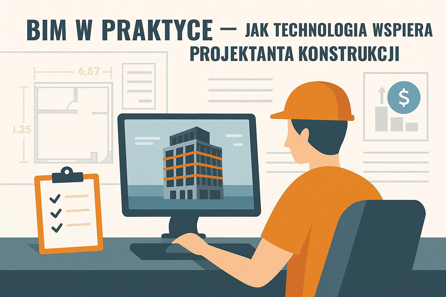 BIM w praktyce - grafika nagłówkowa